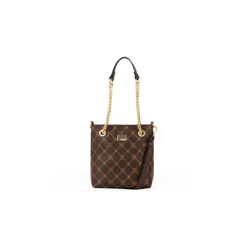 Na foto, apresentamos uma linda Bolsa Feminina Rafitthy Cacau Média com Alça Detalhe Dourado, uma escolha sofisticada e prática para mulheres que apreciam estilo e funcionalidade. Feita com materiais de alta qualidade em um tom rico de cacau, esta bolsa combina versatilidade e elegância. A alça com detalhe dourado adiciona um toque de glamour discreto, elevando o visual. Seu tamanho médio oferece espaço suficiente para guardar todos os itens essenciais do dia a dia, garantindo praticidade sem sacrificar o estilo. Com um design moderno e refinado, esta bolsa é perfeita para diversas ocasiões, desde compromissos casuais até eventos mais formais. Ao escolher a Bolsa Feminina Rafitthy Cacau Média com Alça Detalhe Dourado, você está optando por um acessório que combina beleza, conforto e durabilidade em um só produto. Não hesite em adquirir esta peça para adicionar um toque de sofisticação ao seu visual.