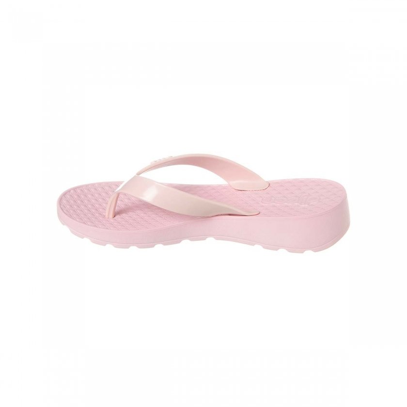 Na imagem temos um lindo chinelo de dedo feminino Dijean na cor rosa.
