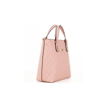 Bolsa Feminina Rafitthy Rosa Claro Média 