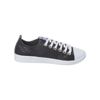 Tênis Feminino Casual Dijean Branco e Preto