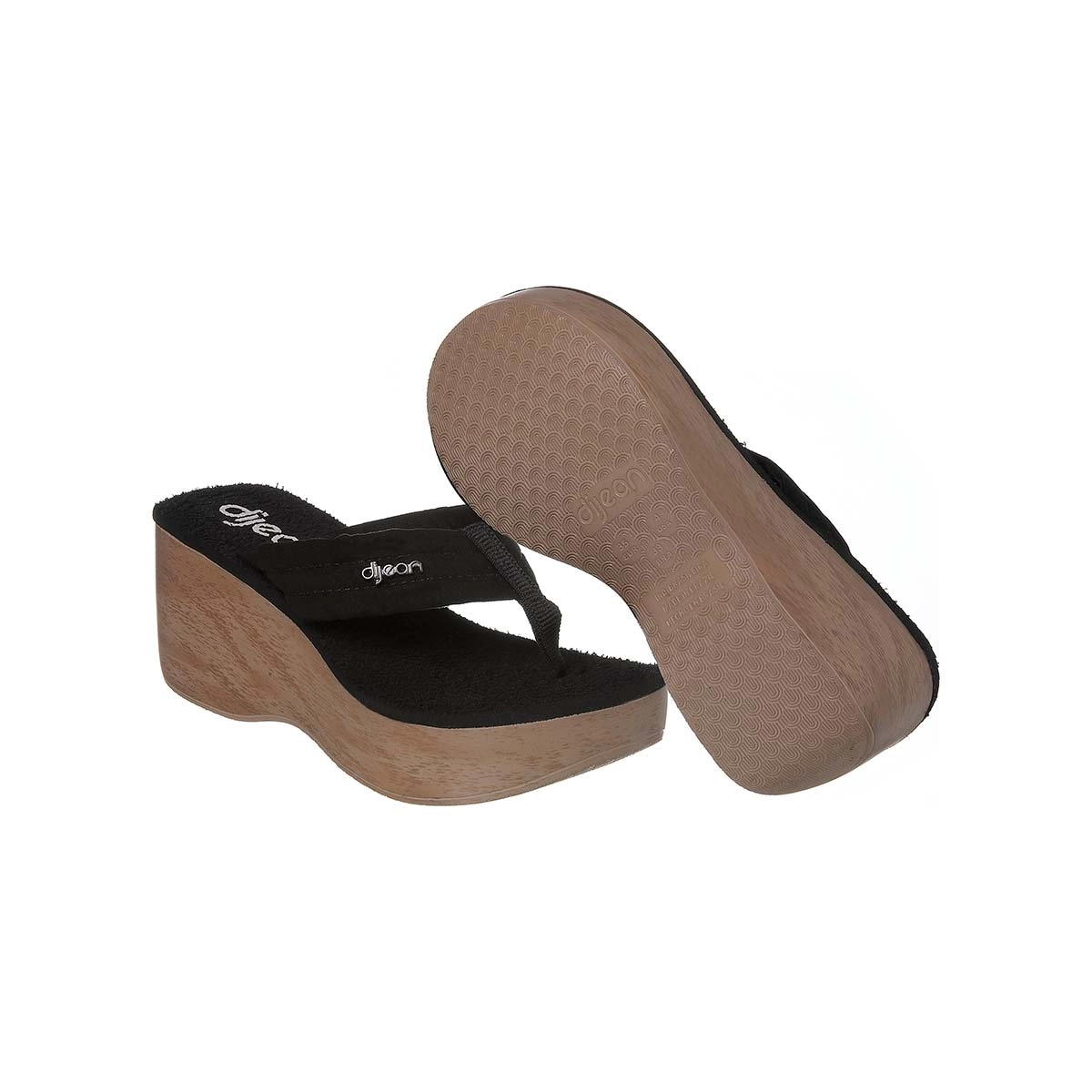 Tamanco Feminino Dijean Plataforma Preto Dijean Cal ado